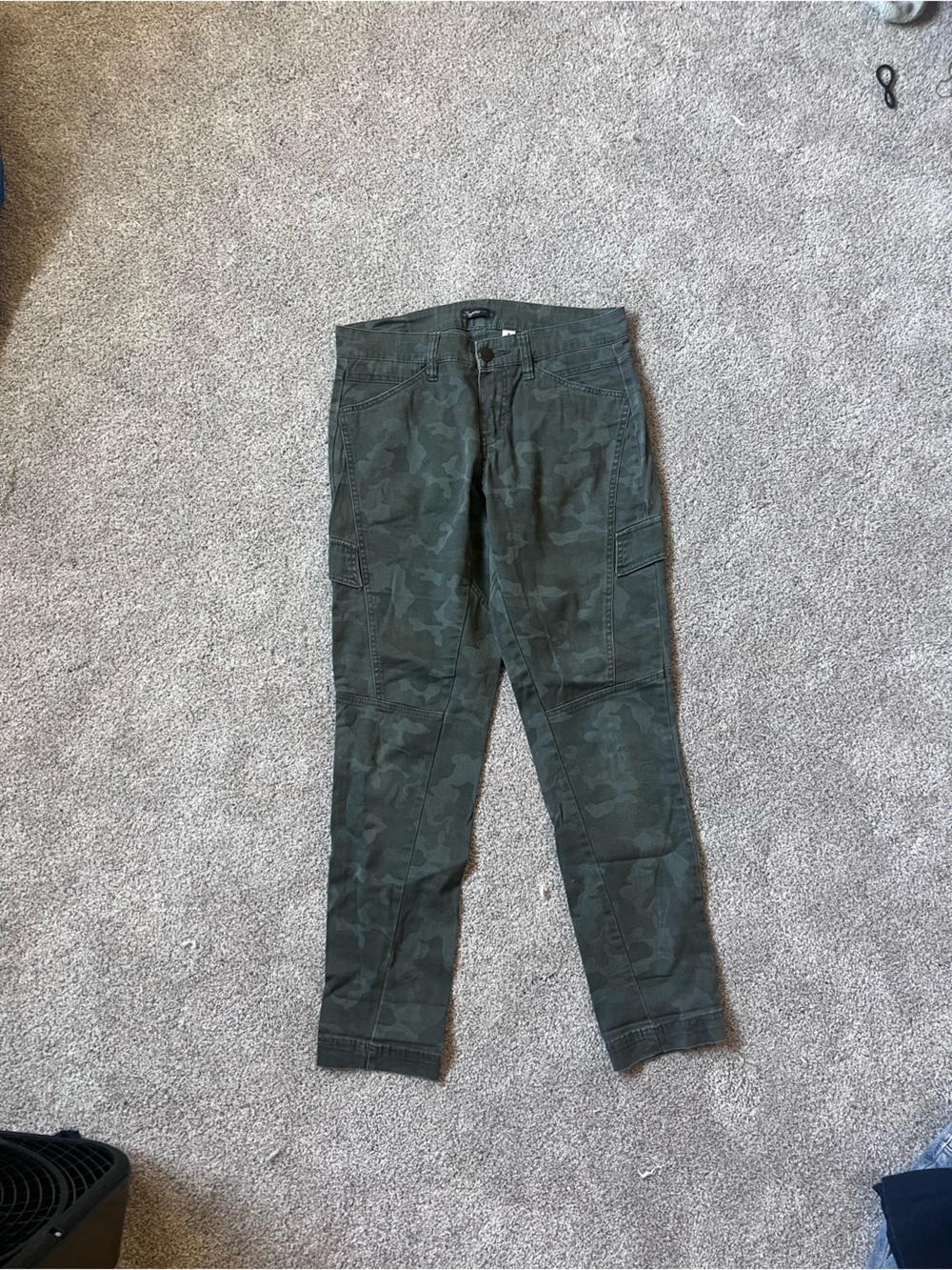 Supplies Dark Olive Camouflage Cargo Pants